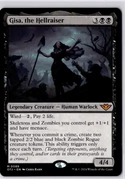 Gisa, the Hellraiser Outlaws of Thunder Junction Regular NM M 0089 - Image 1