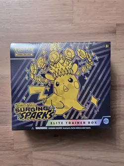 POKEMON TCG SCARLET VIOLET SURGING SPARKS ETB ELITE TRAINER BOX FACTORY SEALED - Image 1