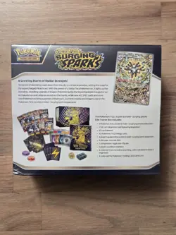 POKEMON TCG SCARLET VIOLET SURGING SPARKS ETB ELITE TRAINER BOX FACTORY SEALED - Image 2