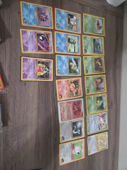 Pokemon 17 Card Lot - Image 1