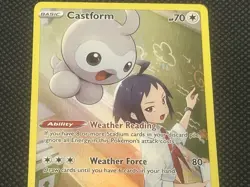 Castform TG11/TG30 NM SwSh Lost Origin Trainer Gallery Pokemon TCG - Image 3