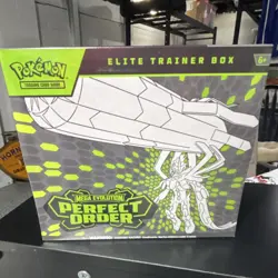 Pokemon Mega Evolution Perfect Order Elite Trainer Box Tyrunt English - Image 1