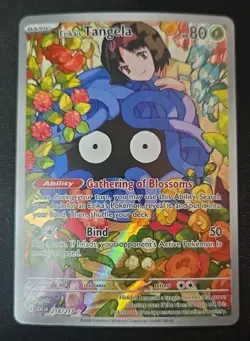 Pokemon Erika's Tangela ASC 218/217 Basic Vine Ability Card English 2019 - Image 1