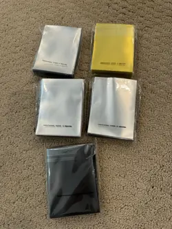 Pokemon TCG Card Sleeve Lot 5 Five ETB 60 Sleeve Packs - Image 2