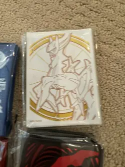 Pokemon TCG Card Sleeve Lot 5 Five ETB 60 Sleeve Packs - Image 4