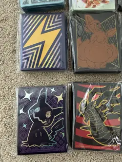 Pokemon TCG Card Sleeve Lot 9 NINE ETB 60 Packs 151 Prismatic Paldean Fates - Image 5
