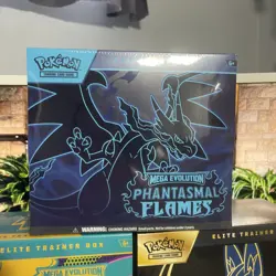 Pokemon Mega Evolutions Phantasmal Flames Elite Trainer Box ETB Sealed - Image 1
