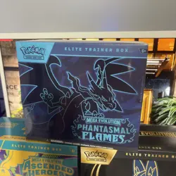 Pokemon Mega Evolutions Phantasmal Flames Elite Trainer Box ETB Sealed - Image 2