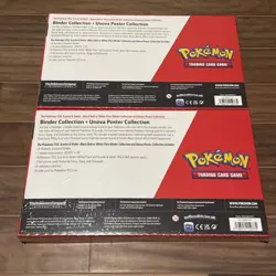 Pokemon Black Bolt and White Flare Binder +Poster Collection Sam's Club Bundles - Image 2