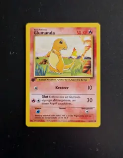 Pokemon 1st Edition Glumanda & Glutexo Set Near Mint - Image 4