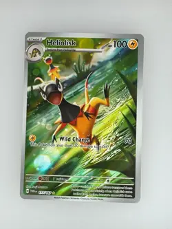 2024 Pokemon Twilight Masquerade Heliolisk 177/167 NM - Image 1