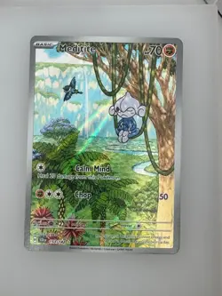 2024 Pokemon Stellar Crown Meditite 153/142 NM - Image 1