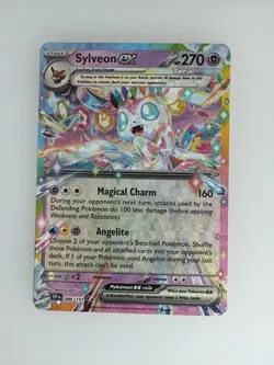 2024 Pokemon Surging Sparks Sylveon ex 086/191 NM - Image 1