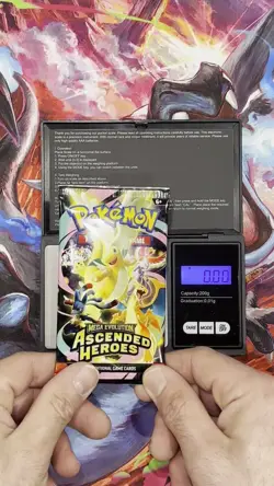 22.93 HEAVY Pokemon Ascended Heroes Booster Pack NEW AND SEALED - Image 2