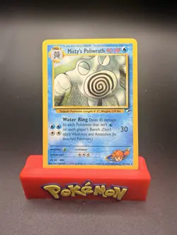 Misty's Poliwrath 31/132 NM - Rare - Gym Heroes - Pokemon TCG Vintage - Image 1