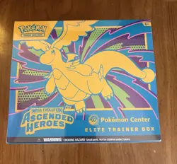 Pokemon TCG: Pokemon Center Elite Trainer Box (ETB) - Ascended Hero’s New Sealed - Image 2