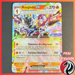 Azugladis EX 036/191 SSP ✨Double Rare 🟢NM 🇩🇪Deutsch Pokemon Sturmische Funken - Image 1