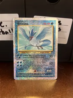 Pokemon 2002 Legendary Collection Reverse Holo Articuno #2/110 - Image 1