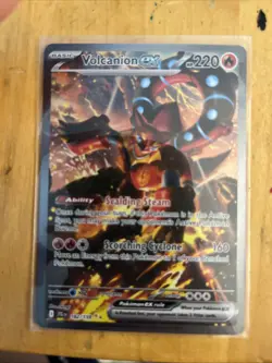 Volcanion ex Special Illustration Rare SIR Journey Together Pokemon TCG 182/159 - Image 1