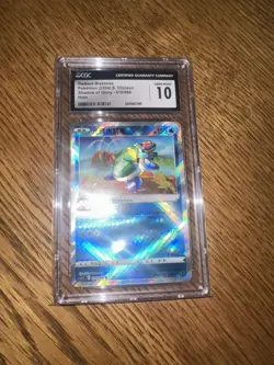 Pokemon Radiant Blastoise 015/066 Holo CGC 10 Shadow of Glory Chinese 2024 - Image 1