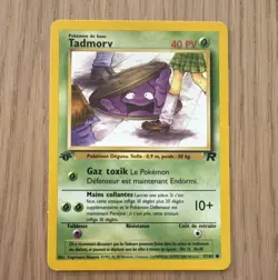 Pokemon Tadmorv 40 HP Rare Team Rocket 1st Edition French 57/82 Basic 2000 - Image 1