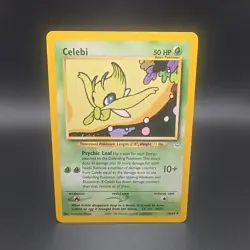 Pokemon TCG Celebi 16/64 Unlimited Nonholo Rare Neo Revelation - Image 1
