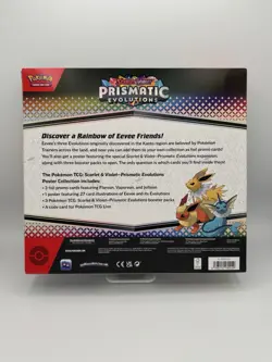 Pokemon TCG SEALED Prismatic Evolutions Poster Collection DG Exclusive New* - Image 2