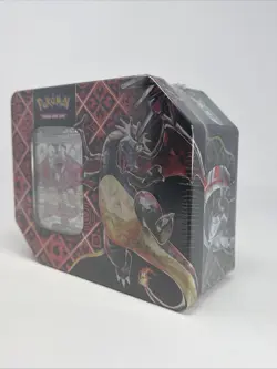 Pokemon TCG Paldean Fates Shiny Charizard EX Tin 5 Pack Factory Sealed - Image 2