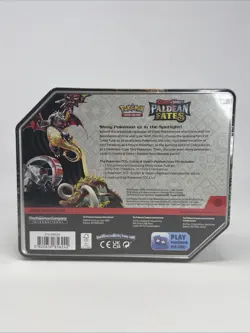 Pokemon TCG Paldean Fates Shiny Charizard EX Tin 5 Pack Factory Sealed - Image 4