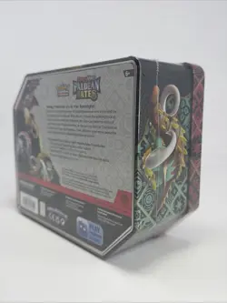 Pokemon TCG Paldean Fates Shiny Charizard EX Tin 5 Pack Factory Sealed - Image 5