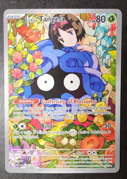 Erika’s Tangela 218/217 - Pokemon TCG - Ascended Heroes Illustration Rare Holo - Image 1