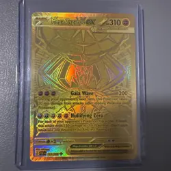 Pokemon Perfect Order Mega Zygarde EX 124/088 Gold Hyper Rare - Image 3