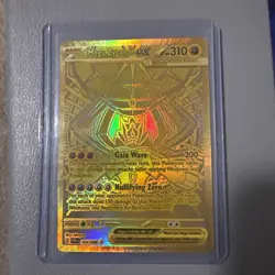 Pokemon Perfect Order Mega Zygarde EX 124/088 Gold Hyper Rare - Image 5