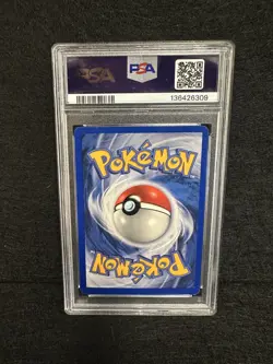 2001 NEO DISCOVERY #12/75 TYRANITAR HOLO PSA 7 Pokemon - Image 3