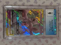 2019 Pokemon Mewtwo & Mew GX 71/236 Unified Minds Holo CGC 9 - Image 1