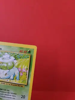 Pokemon Karten Sammlung - Starter Bisasam 44/102 1. Edition Base - Excellent-NM - Image 3