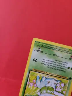Pokemon Karten Sammlung - Starter Bisasam 44/102 1. Edition Base - Excellent-NM - Image 4