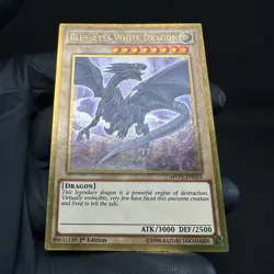 NM - Blue-Eyes White Dragon - 1st Gold Rare - MVP1-ENG55 - Yu-Gi-Oh - Image 4