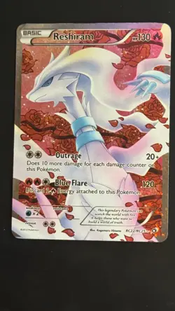 Pokemon TCG Reshiram Legendary Treasures Full Art Ultra Rare Card RC22/RC25~NM!! - Image 1
