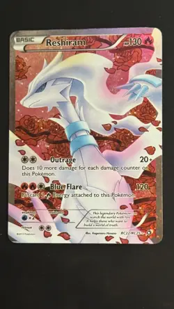 Pokemon TCG Reshiram Legendary Treasures Full Art Ultra Rare Card RC22/RC25~NM!! - Image 4