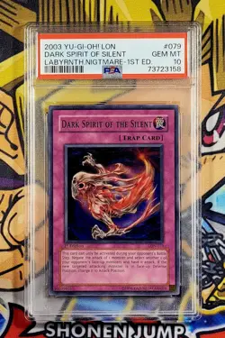 Yu-Gi-Oh! DARK SPIRIT OF THE SILENT 1st Ed LON-079 PSA 10 Super Rare GEM MINT - Image 1