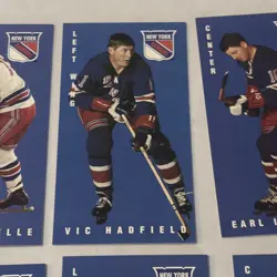 21 Set Team Cards 1994-95 Parkhurst Tall Boys 1964-65 New York Ranger’s 88-108 - Image 3