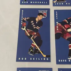 21 Set Team Cards 1994-95 Parkhurst Tall Boys 1964-65 New York Ranger’s 88-108 - Image 5