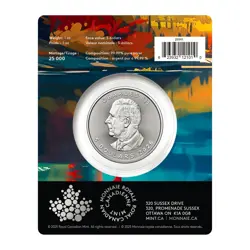 RCM 1 oz Treasured Silver Maple Leaf - Wolf Privy Mark, UNC Original Card (2026) - Image 4
