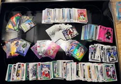400+ 2024-25 NFL Cards Lot Panini Score Mosaic Donruss Elite Bo Nix Travis Kelce - Image 1
