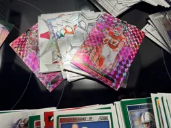 400+ 2024-25 NFL Cards Lot Panini Score Mosaic Donruss Elite Bo Nix Travis Kelce - Image 2