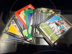 400+ 2024-25 NFL Cards Lot Panini Score Mosaic Donruss Elite Bo Nix Travis Kelce - Image 4