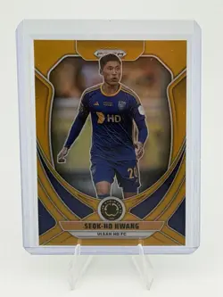 2025 Panini Prizm FIFA Club World Cup Gold /10 Lot Of 4 Cards Seok Ho Hwang - Image 1