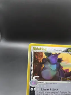 Nidoking 6/101 EX Dragon Frontiers Pokemon Card Holo Foil Rare MP - Image 2