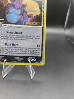 Nidoking 6/101 EX Dragon Frontiers Pokemon Card Holo Foil Rare MP - Image 3